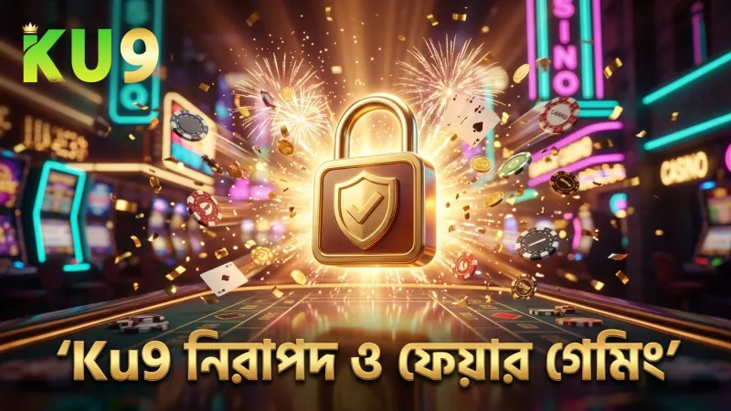 Ku9 প্ল্যাটফর্মে ড্রাগন ফরচুনের নিরাপদ ও ফেয়ার গেমিং নিশ্চিত করা হয়।