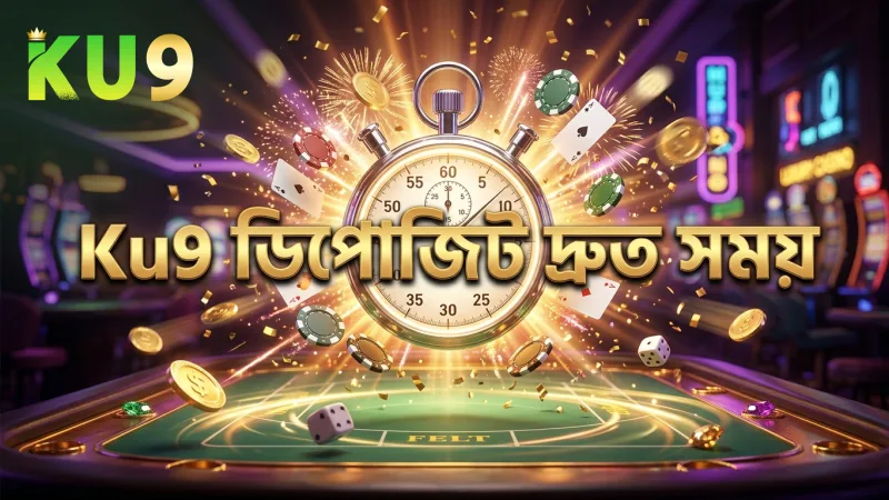 Ku9 ডিপোজিট প্রক্রিয়া গড় সময় দুই মিনিটের কম