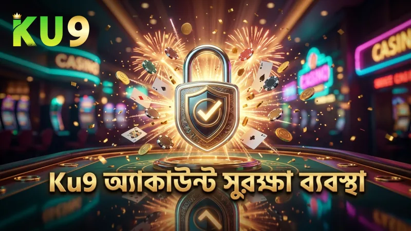 Ku9 অ্যাকাউন্ট সুরক্ষার জন্য পাসওয়ার্ড ও যাচাইকরণ ব্যবস্থাপনা।