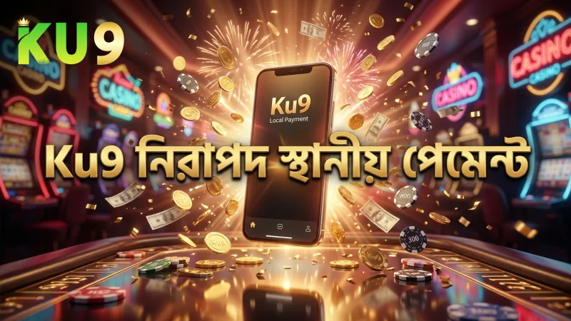 Ku9 প্ল্যাটফর্মে স্থানীয় পেমেন্ট পদ্ধতির সুবিধা।