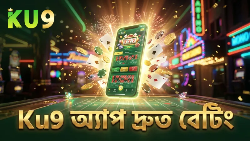 Ku9 অ্যাপ দিয়ে দ্রুত বিশ্বকাপ ফুটবল বেট করা যায়